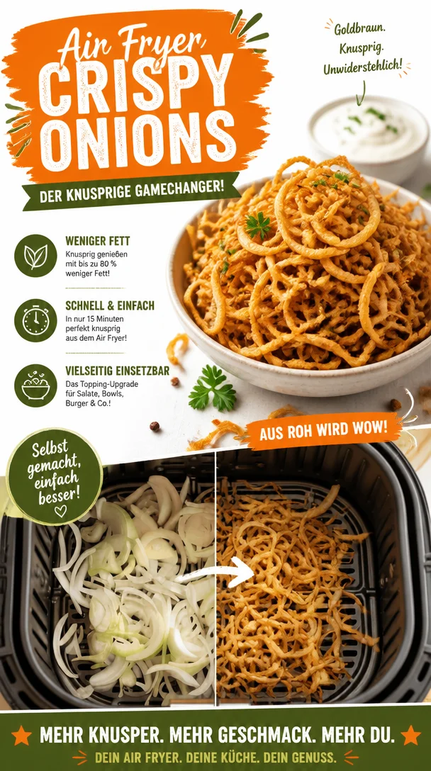 Air Fryer Crispy Onions