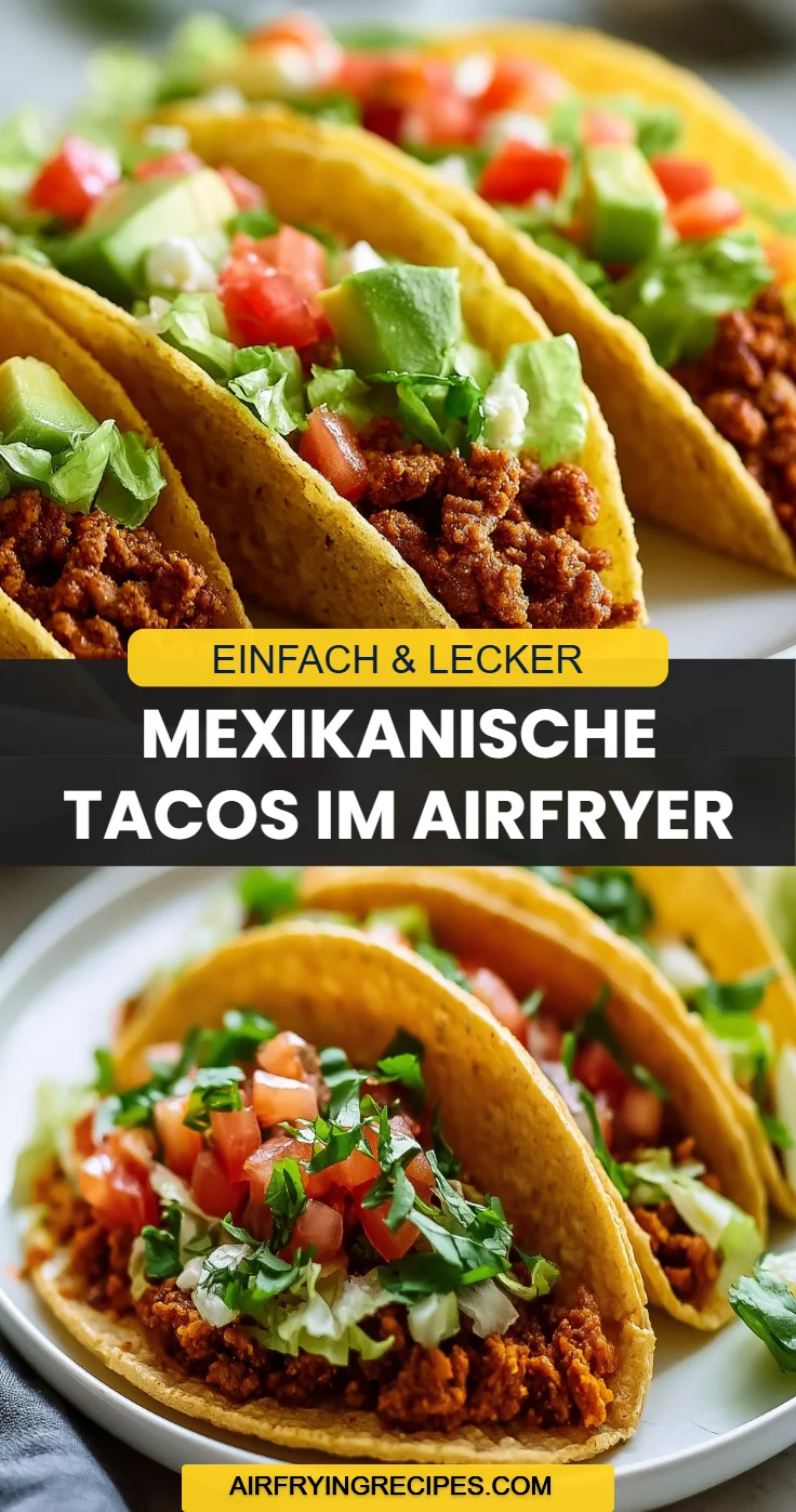Mexikanische Tacos im Airfryer