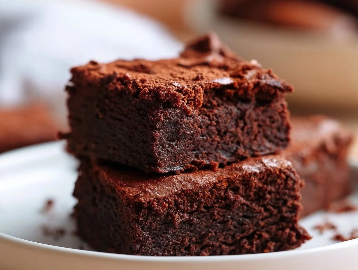 Süßkartoffel-Brownies aus der Heißluftfritteuse